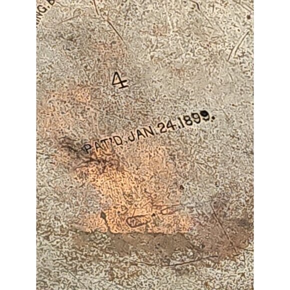 Antique Manning Bowman & Co Victorian Silver Plated TEA POT 1899 Patent - Picture 15 of 16